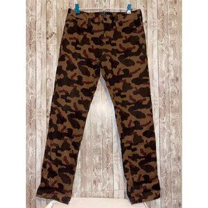 Nike X Men's Poler Outdoor Camo Casual Cotton Chino Brown Pants 32" x 32"